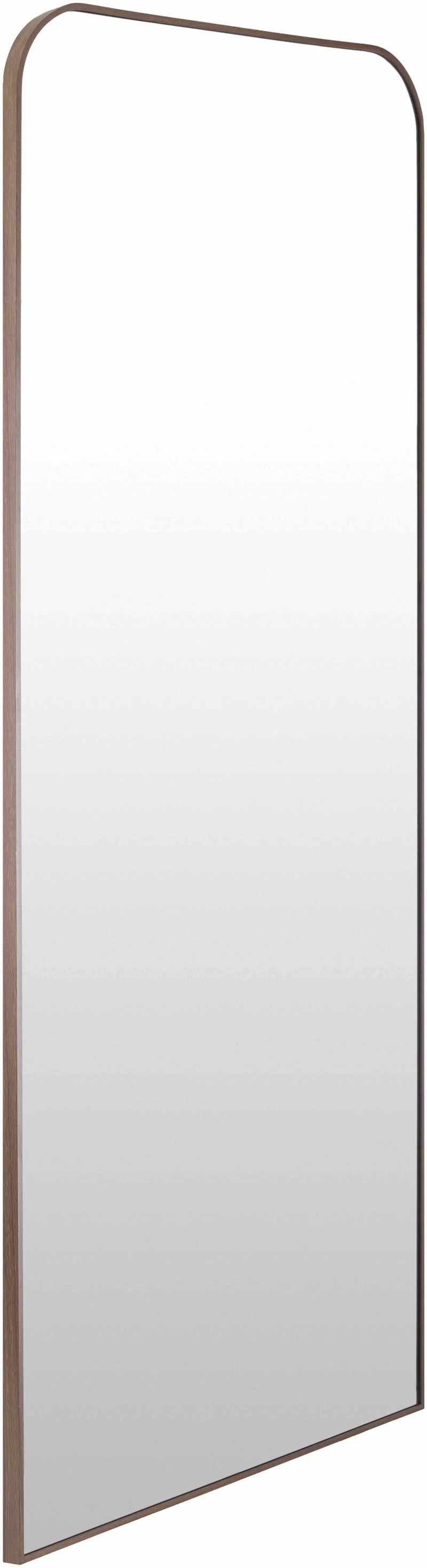 Lavezzola Dark Brown Mirror by Boutique Rugs