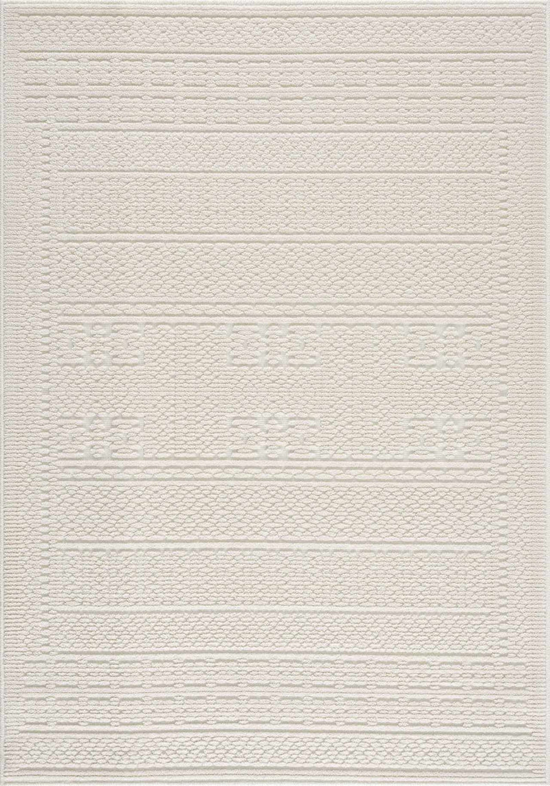 Bahar Cream Washable Area Rug by Boutique Rugs