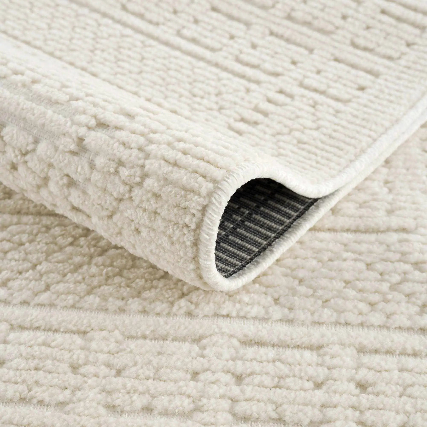 Bahar Cream Washable Area Rug by Boutique Rugs