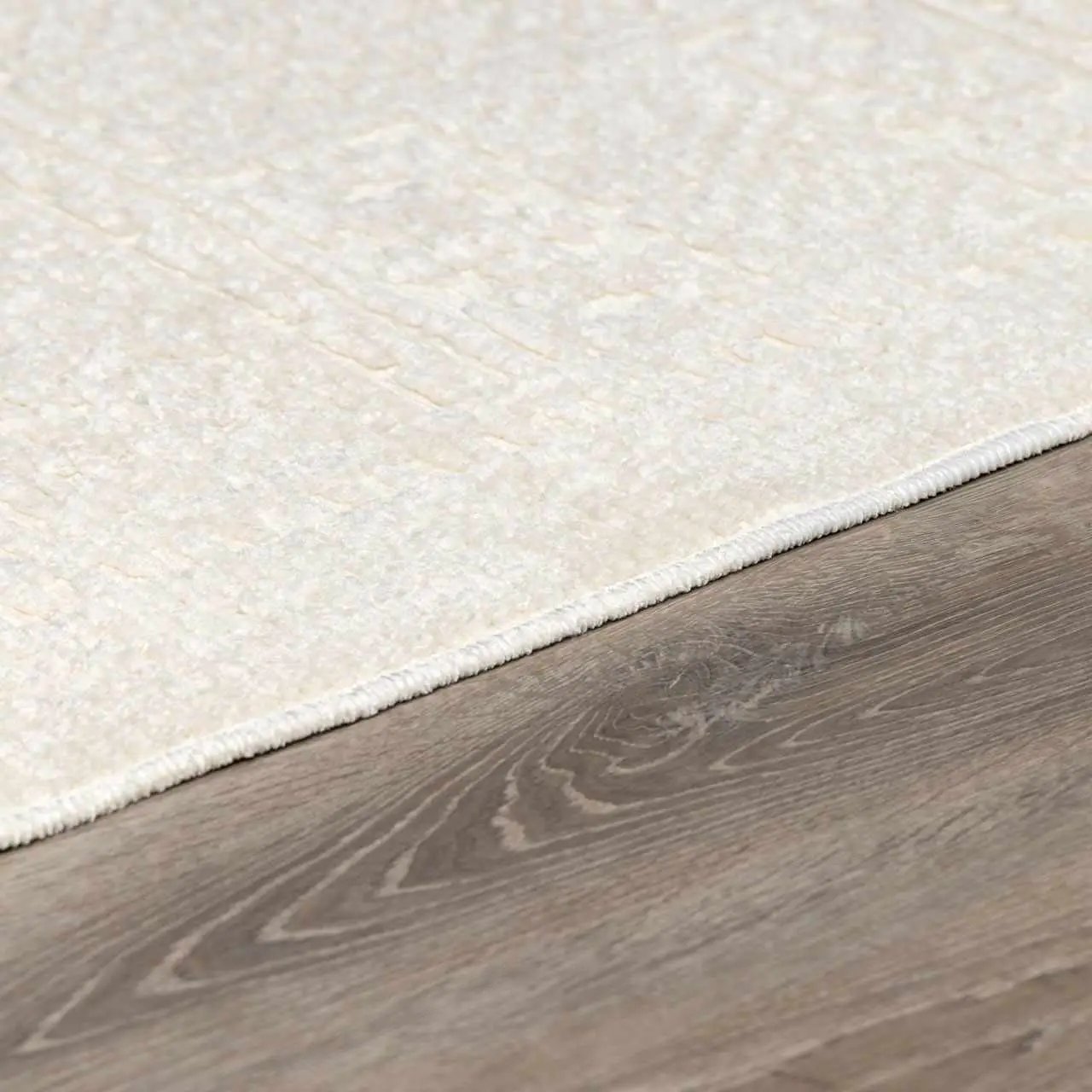 Bahar Cream Washable Area Rug by Boutique Rugs