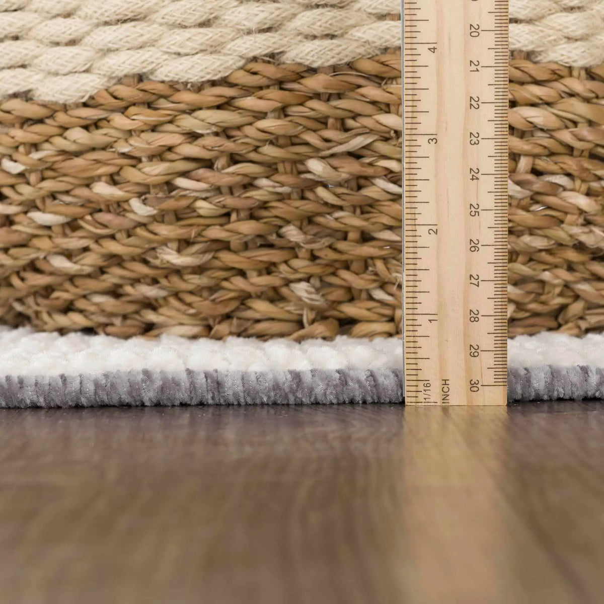 Bahar Cream & Gray Washable Area Rug - Clearance, photo 12 of 14
