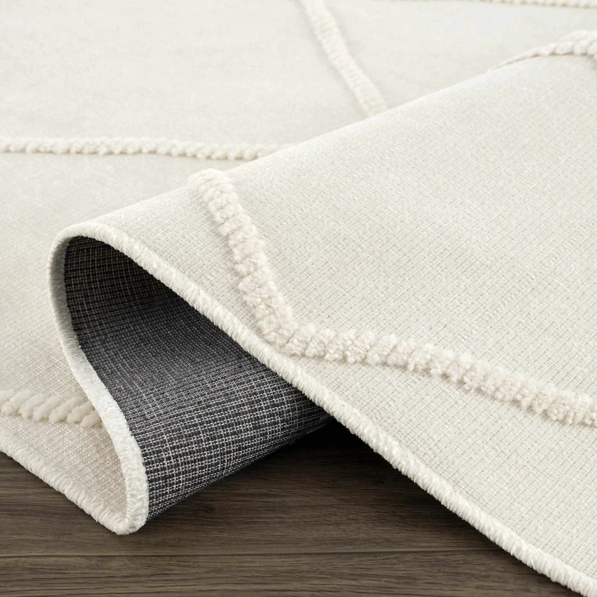 Amani White Washable Rug - Clearance, photo 5 of 19