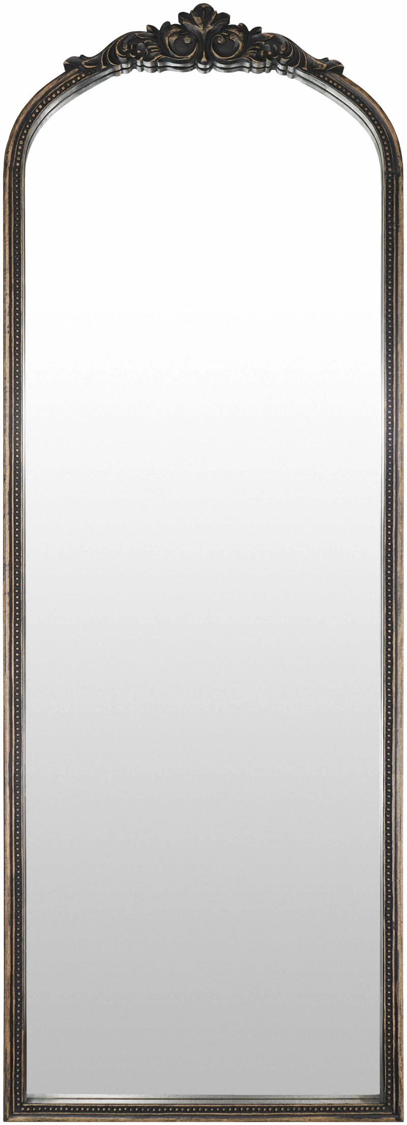 Leutesdorf Dark Red Full Length Mirror by Boutique Rugs