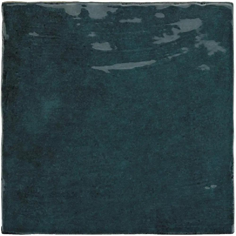 Ocean Green 5x5 Glossy Subway Ceramic Tile (57 pack, 10.76 sq ft/case) by Apollo Tile