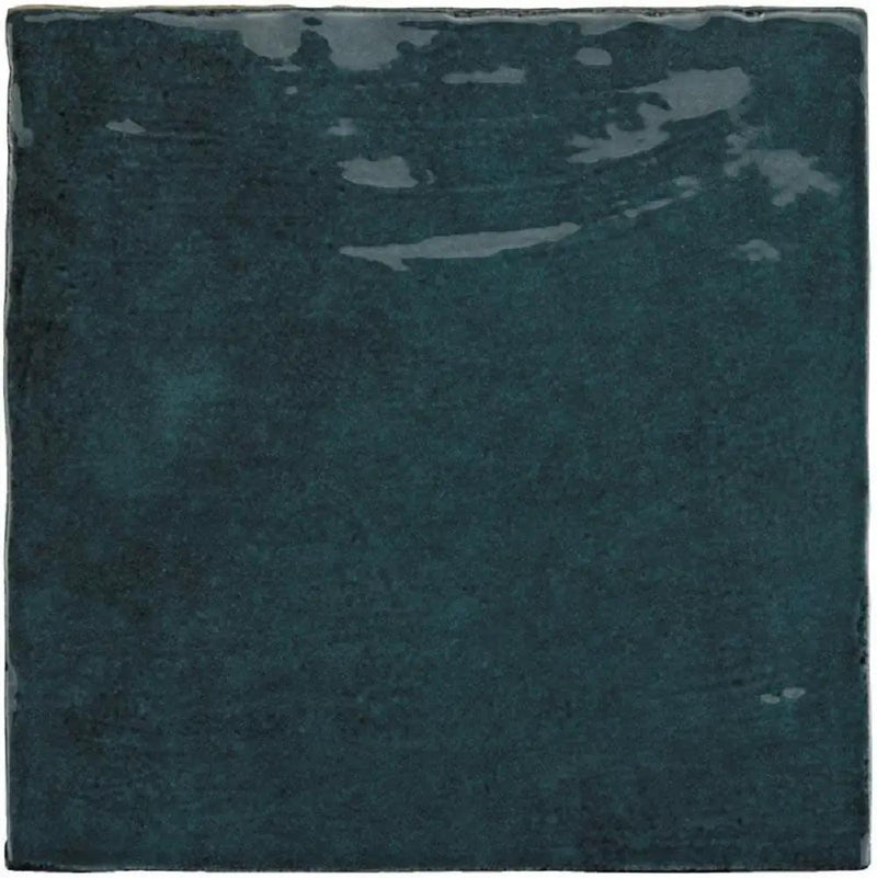 Ocean Green 5x5 Glossy Subway Ceramic Tile (57 pack, 10.76 sq ft/case) by Apollo Tile