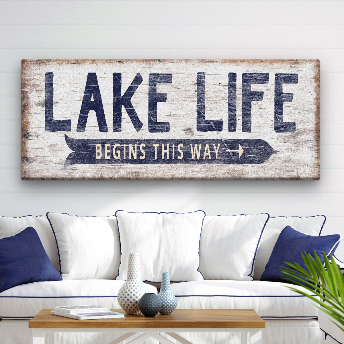Personalized Lake Life Customizable Sign, photo 8 of 9