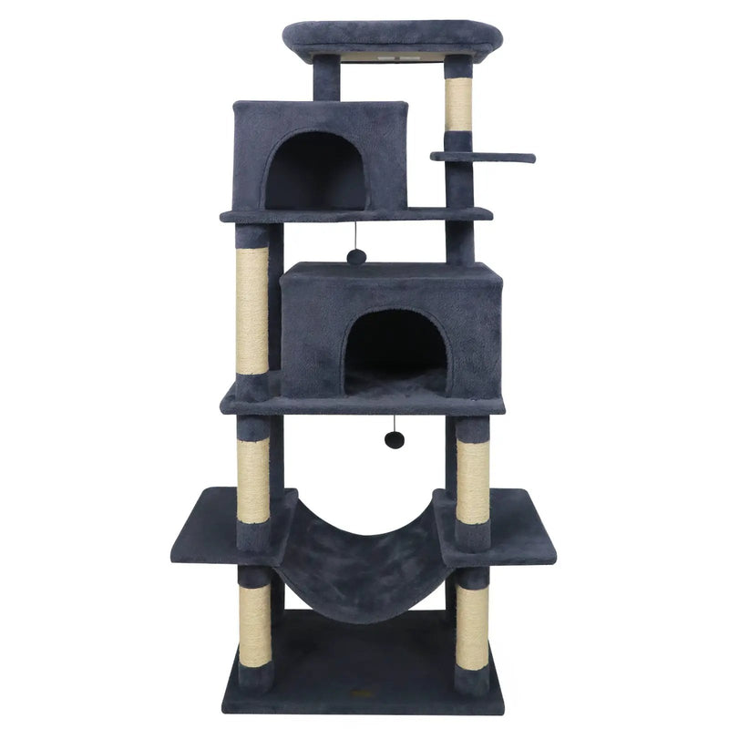 Large Cat Tree for Indoor Cats 70" Tall Cat Tower by DirectDeals