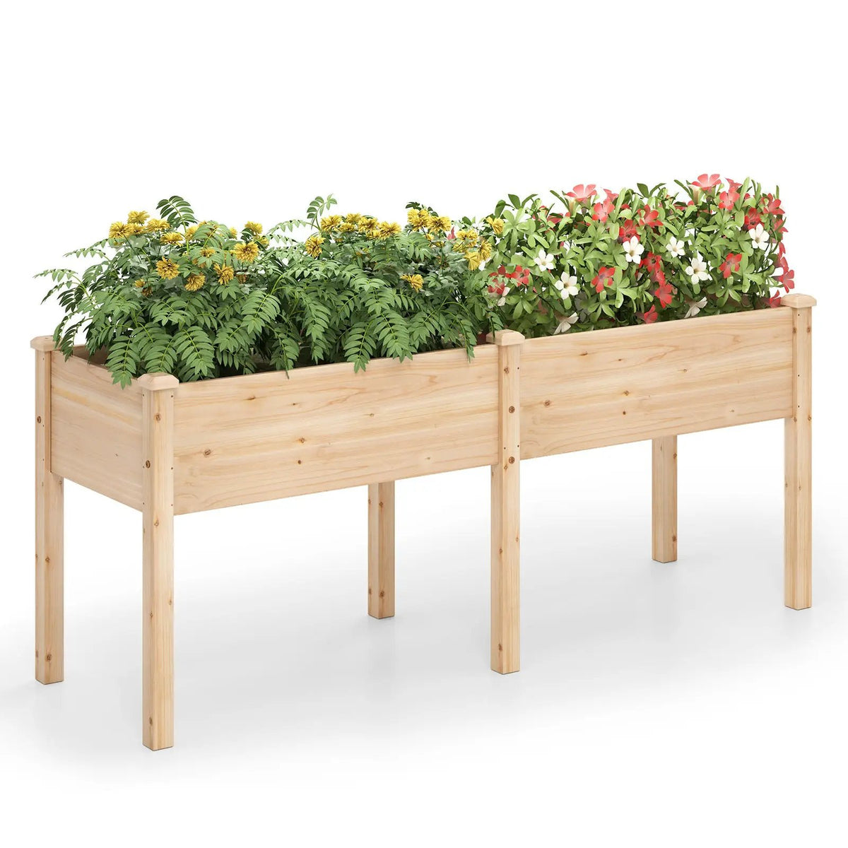 Large Raised Garden Bed with Drainage Holes and 6 Supporting Legs, photo 8 of 16
