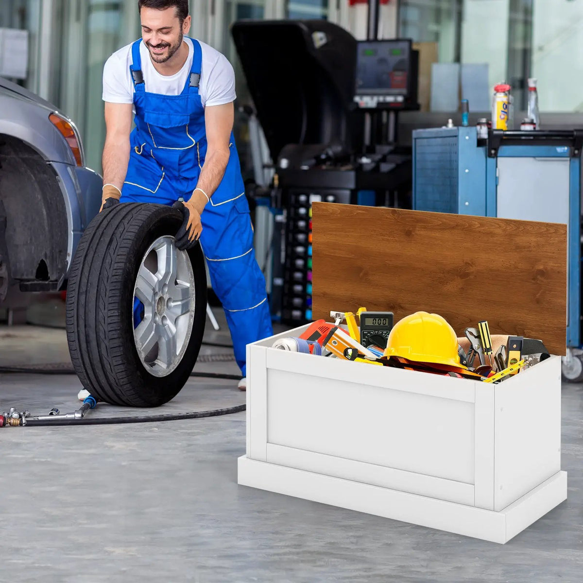 Large Storage Chest with Safety Metal Hinge, photo 2 of 10