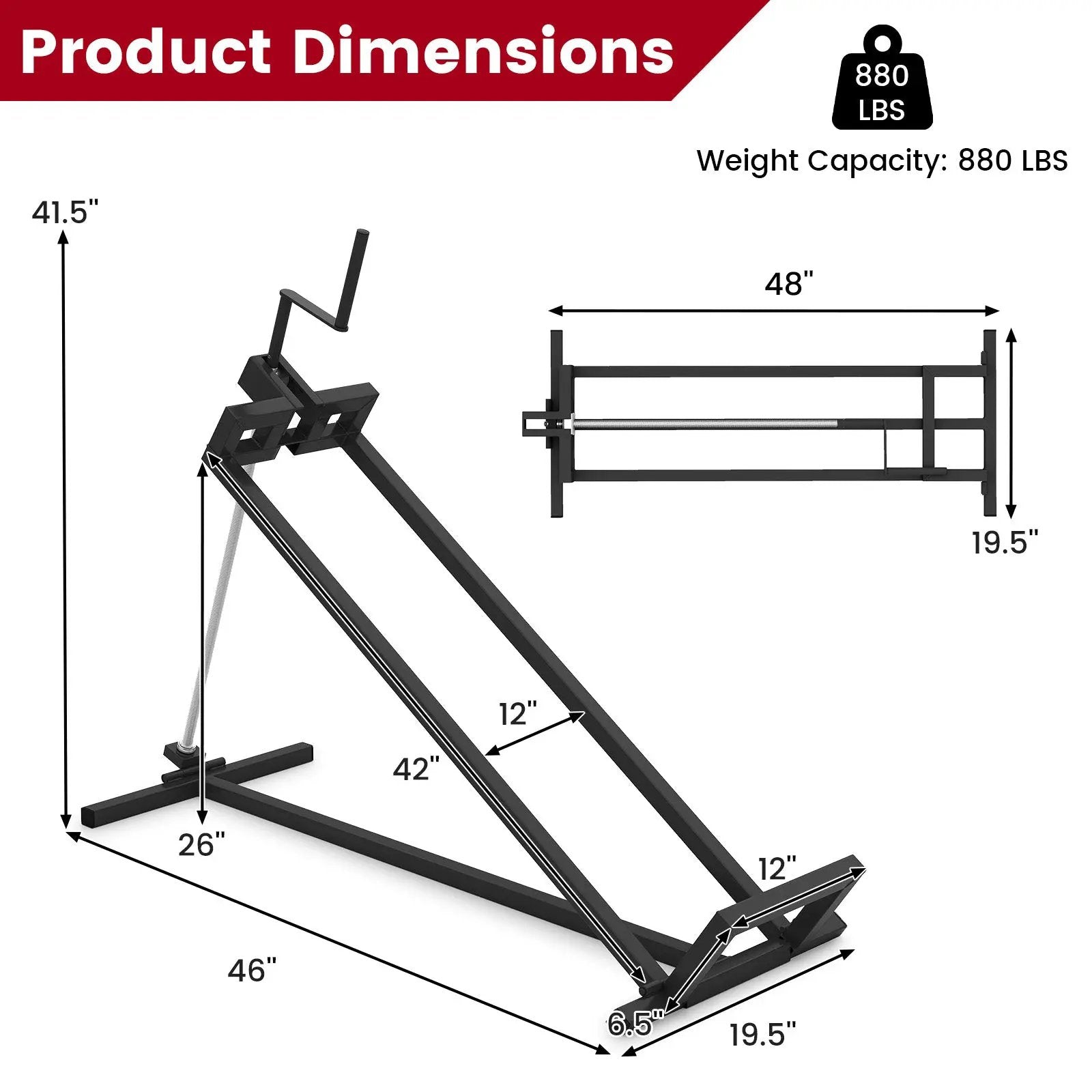 Lawn Mower Lift Jack Riding Mower Lift by DirectDeals