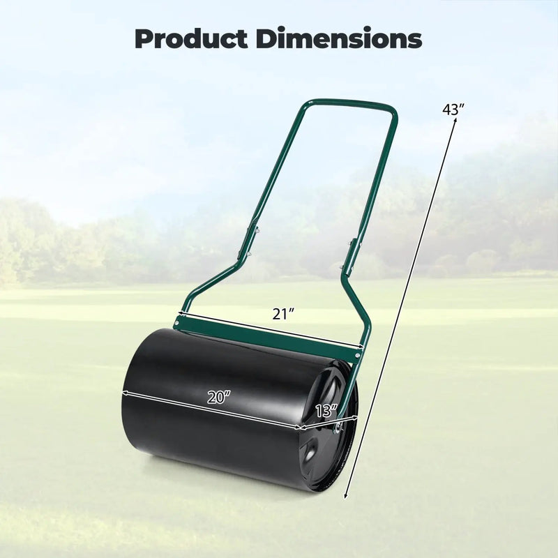 12 Gallon Lawn Roller with U-Shape Handle by DirectDeals