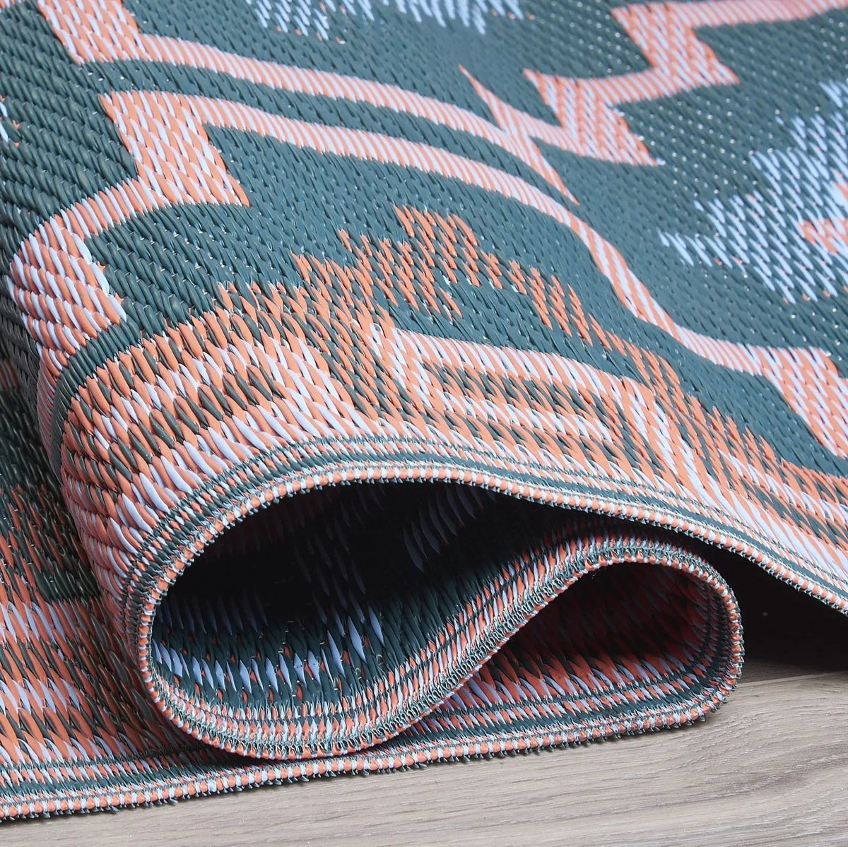 Lhasa - Green Outdoor Rug for Patio, photo 4 of 8