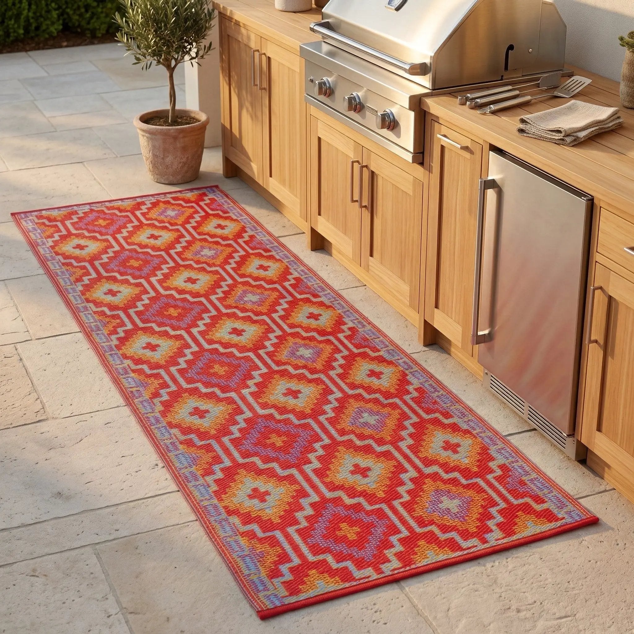 Lhasa - Outdoor Rug for Patio by Fab Habitat