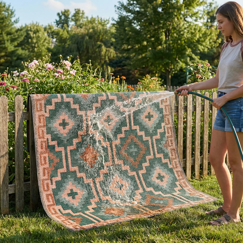 Lhasa - Outdoor Rug for Patio by Fab Habitat