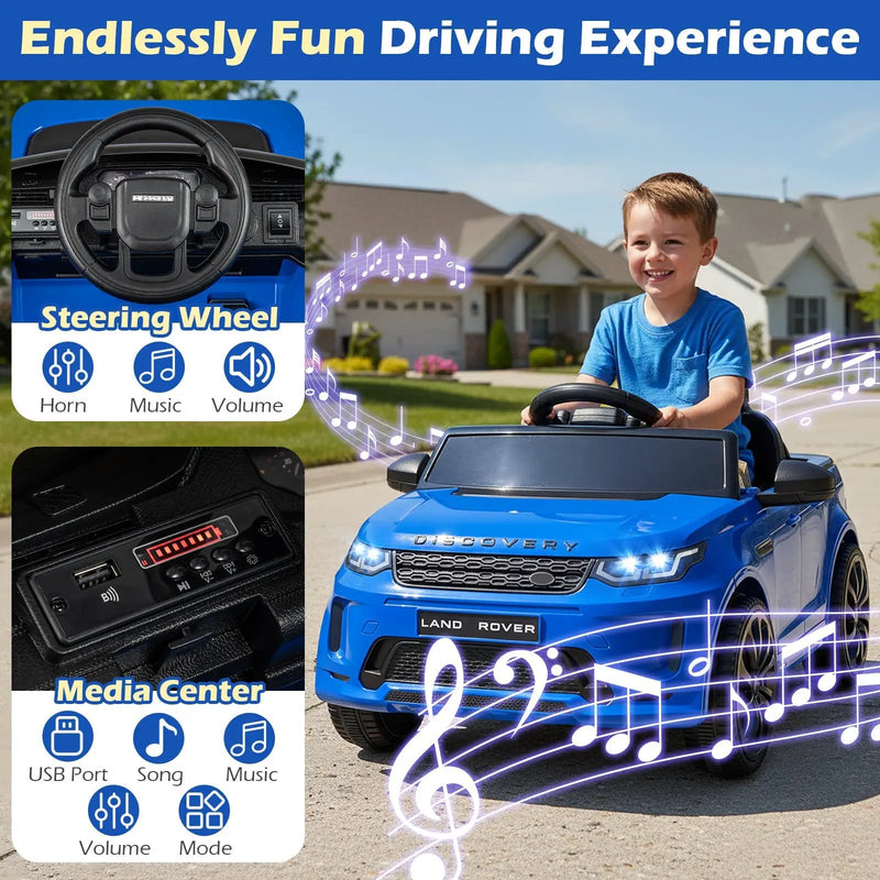 Licensed Land Rover Kids Ride on Car 12V Battery Powered Kids Electric Car by DirectDeals