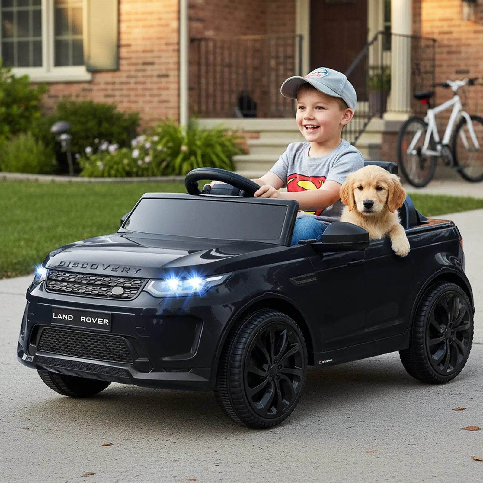 Licensed Land Rover Kids Ride on Car 12V Battery Powered Kids Electric Car by DirectDeals