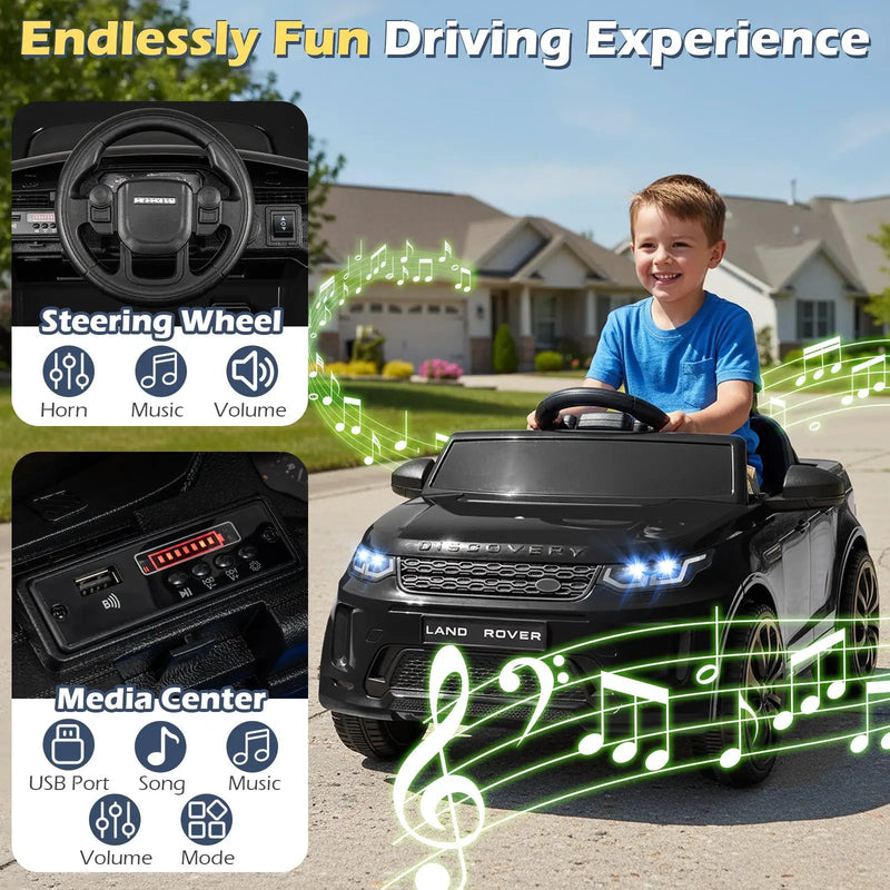 Licensed Land Rover Kids Ride on Car 12V Battery Powered Kids Electric Car by DirectDeals