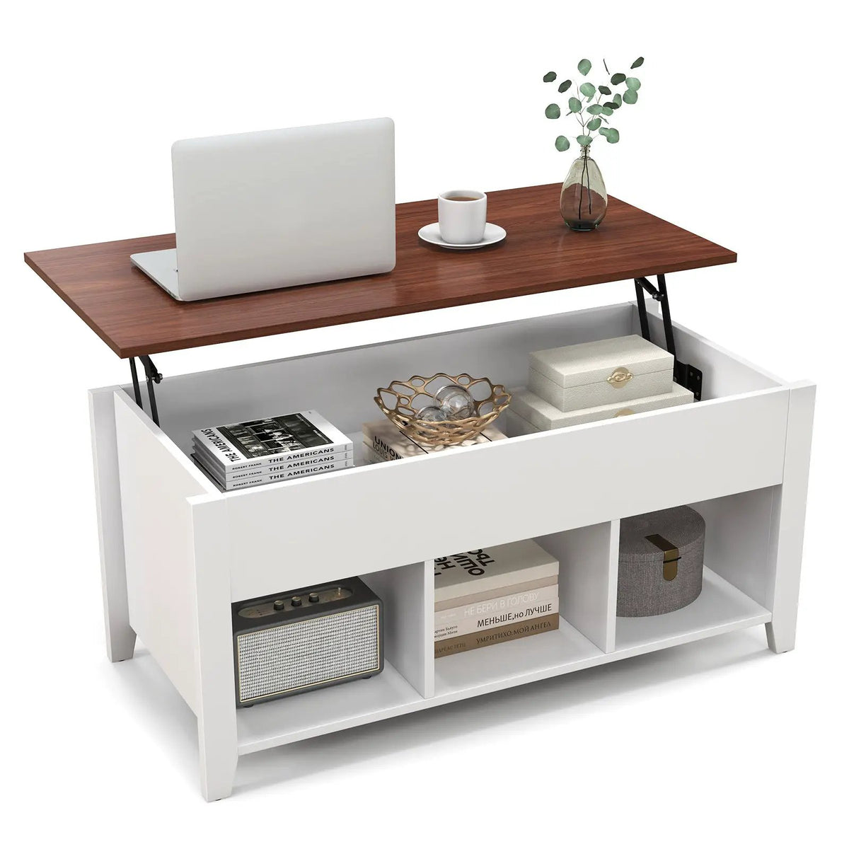 Coffee Table with Hidden Storage Compartment, photo 4 of 11