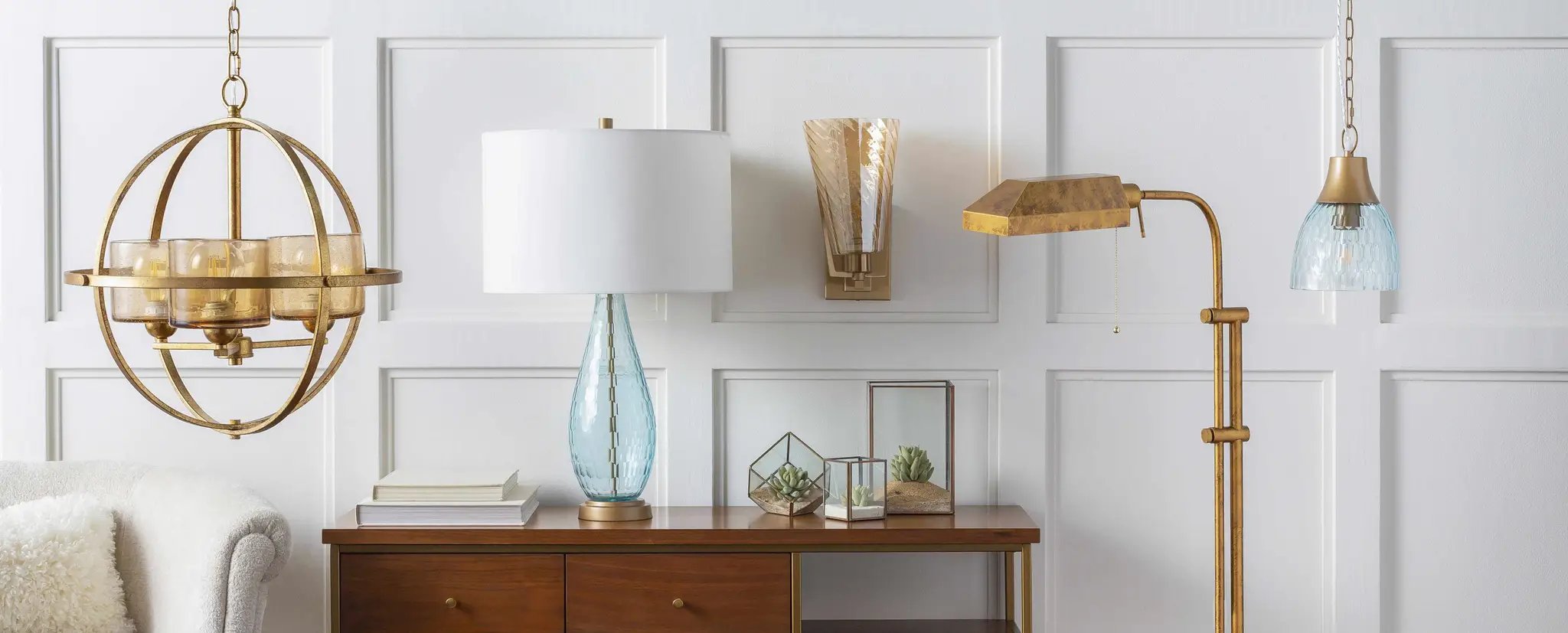 Lockleys Wall Sconces - Clearance by Boutique Rugs