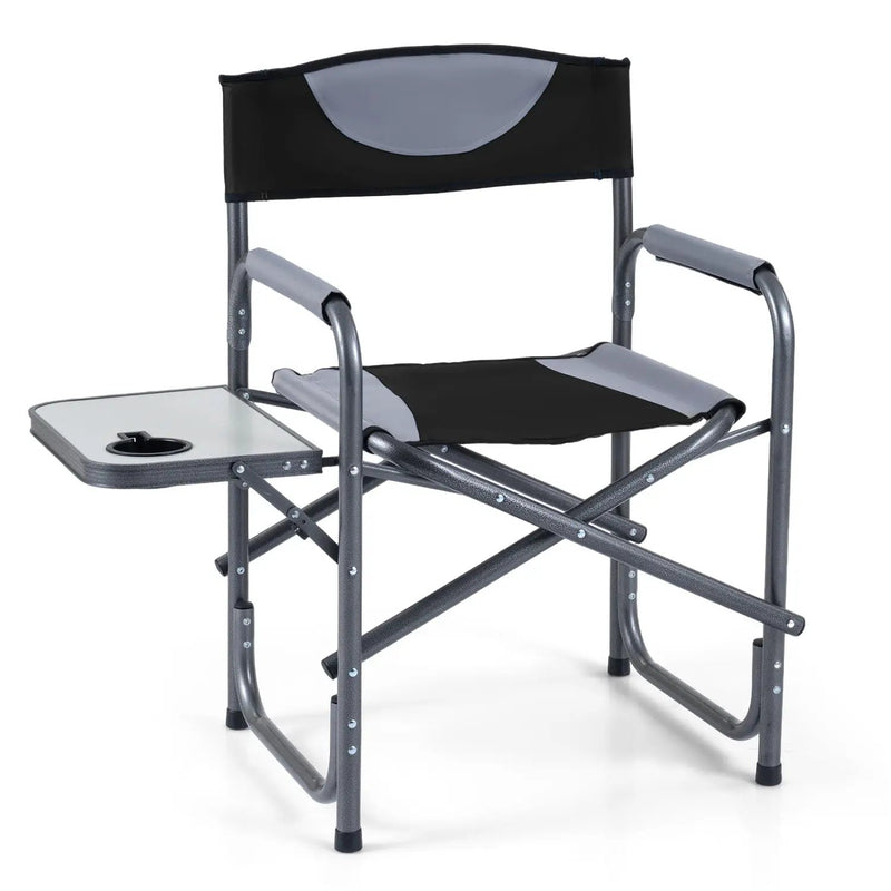 Lightweight Folding Camping Chair with Side Table by DirectDeals