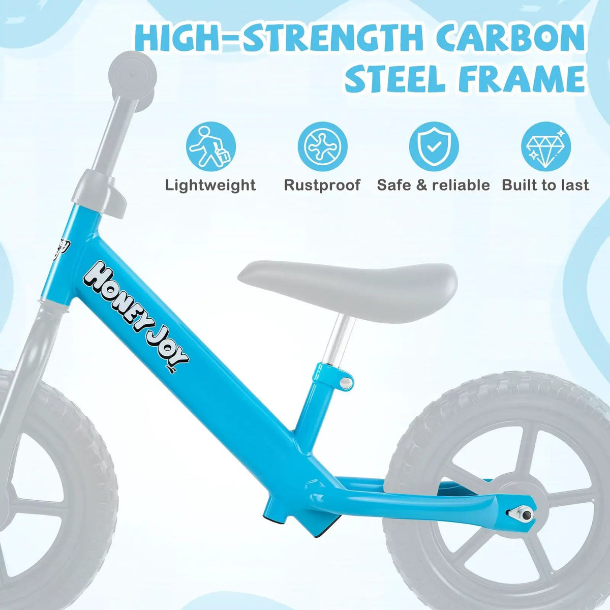 Lightweight Toddler Balance Bike No Pedal Training Bicycle, photo 18 of 24