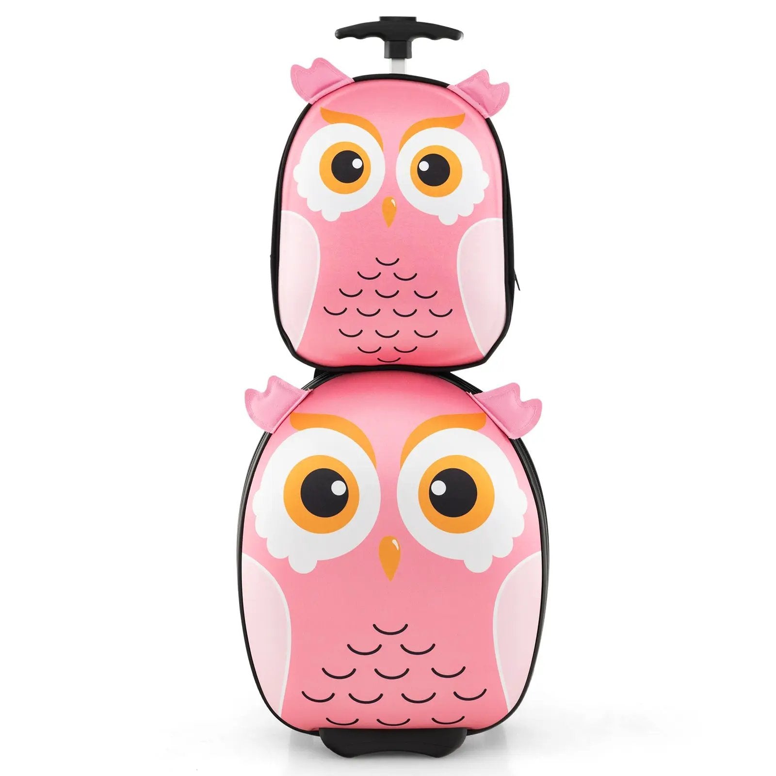 Lightweight and Portable Rolling Suitcase for Children by DirectDeals