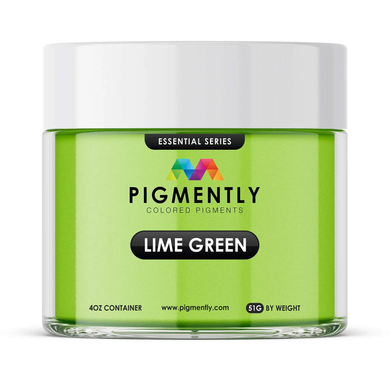 Lime Green Epoxy Powder Pigment by UltraClear Epoxy