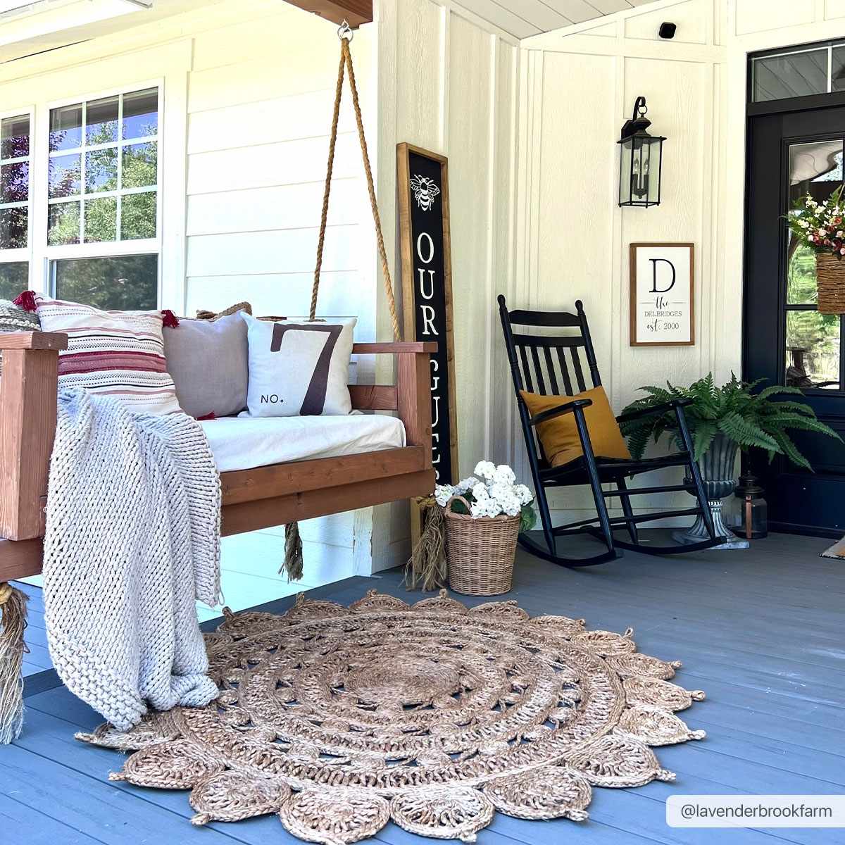 Longville Round Jute Rug - Clearance, photo 2 of 7