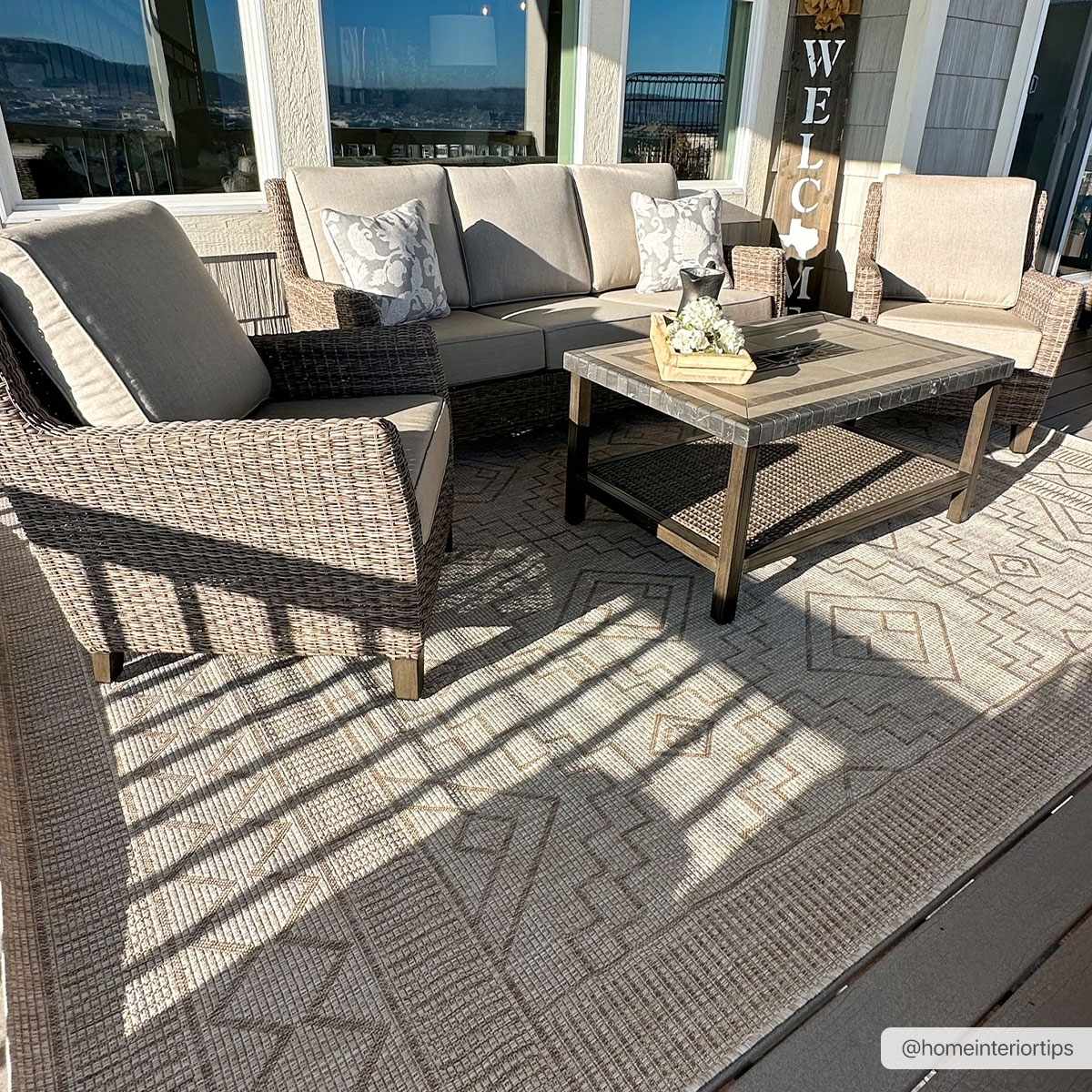 Lucea Indoor & Outdoor Rug - Clearance by Boutique Rugs