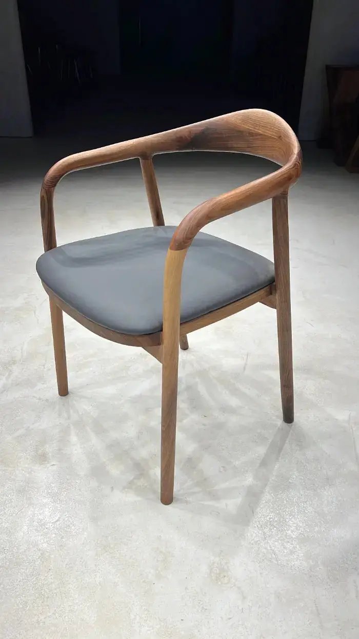 Luxury Solid Wood Chair Made Of Walnut C-2, photo 11 of 12
