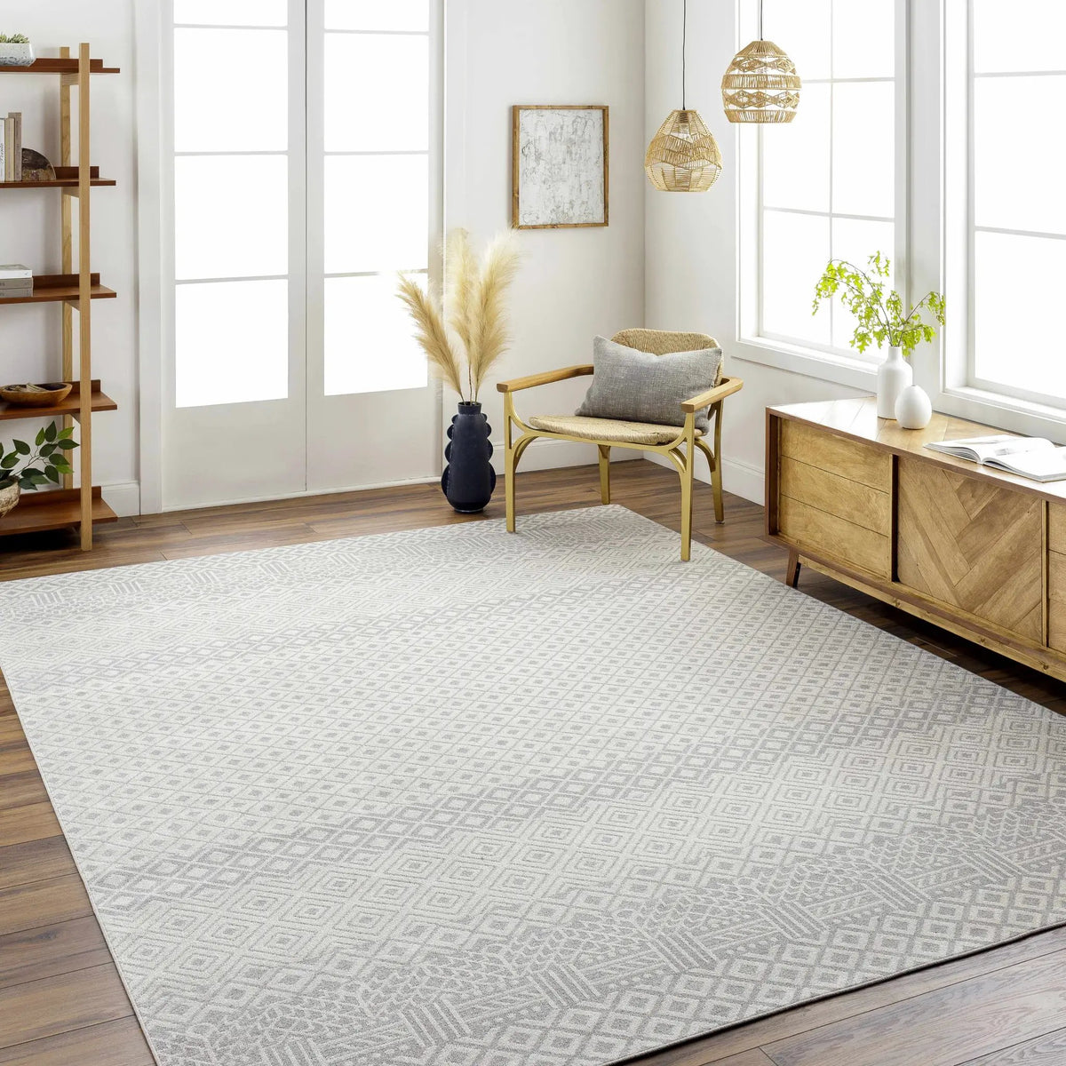 Maanas Washable Area Rug - Clearance, installed in a room 3