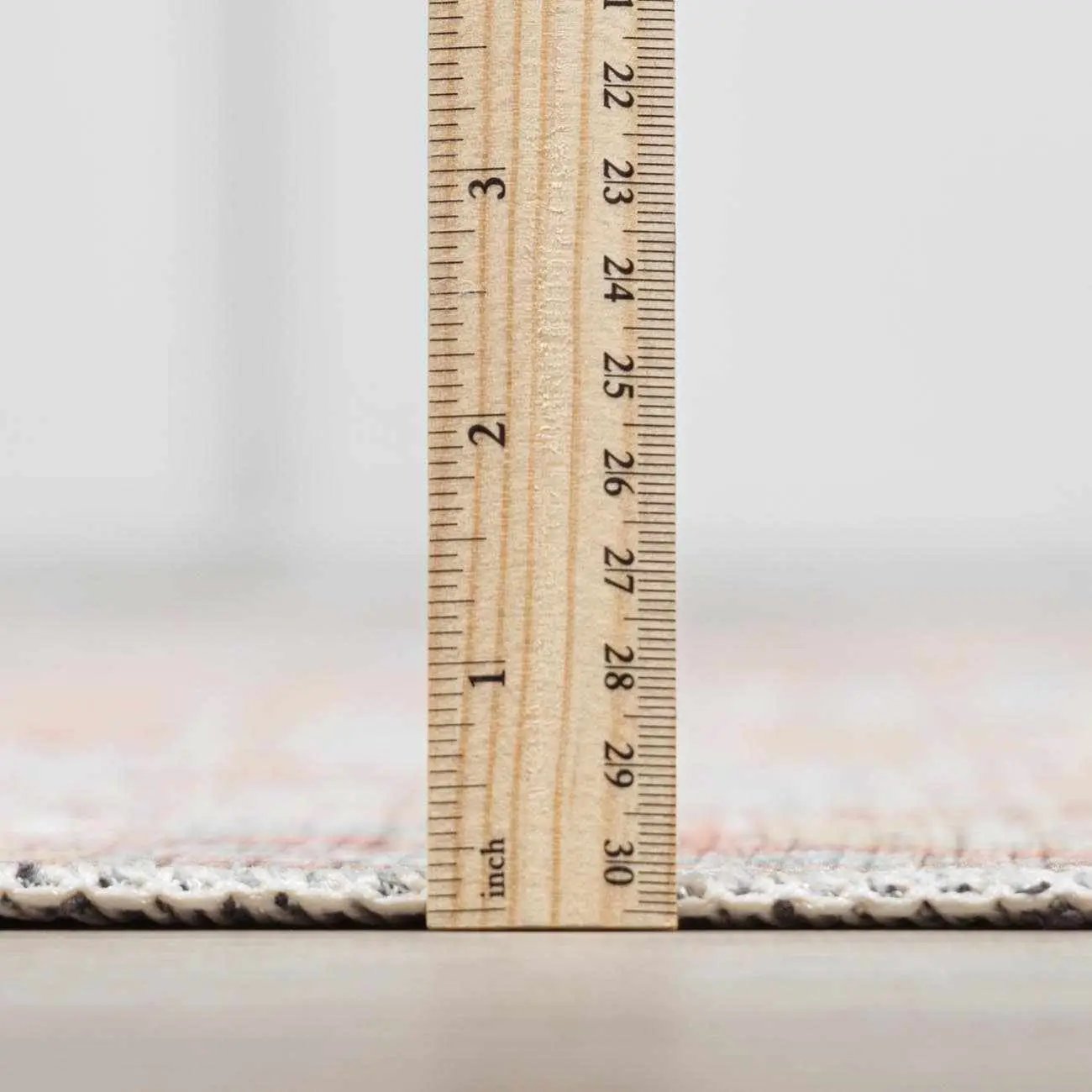 Rust Maayon Washable Rug by Boutique Rugs