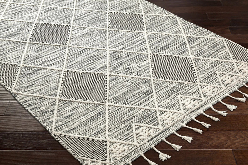 Mabua Tasseled Jute&Wool Rug - Clearance by Boutique Rugs