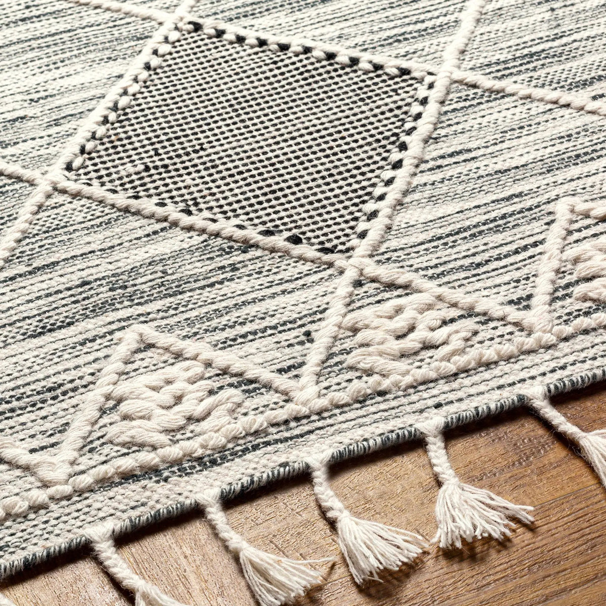 Mabua Tasseled Jute&Wool Rug - Clearance, photo 9 of 11