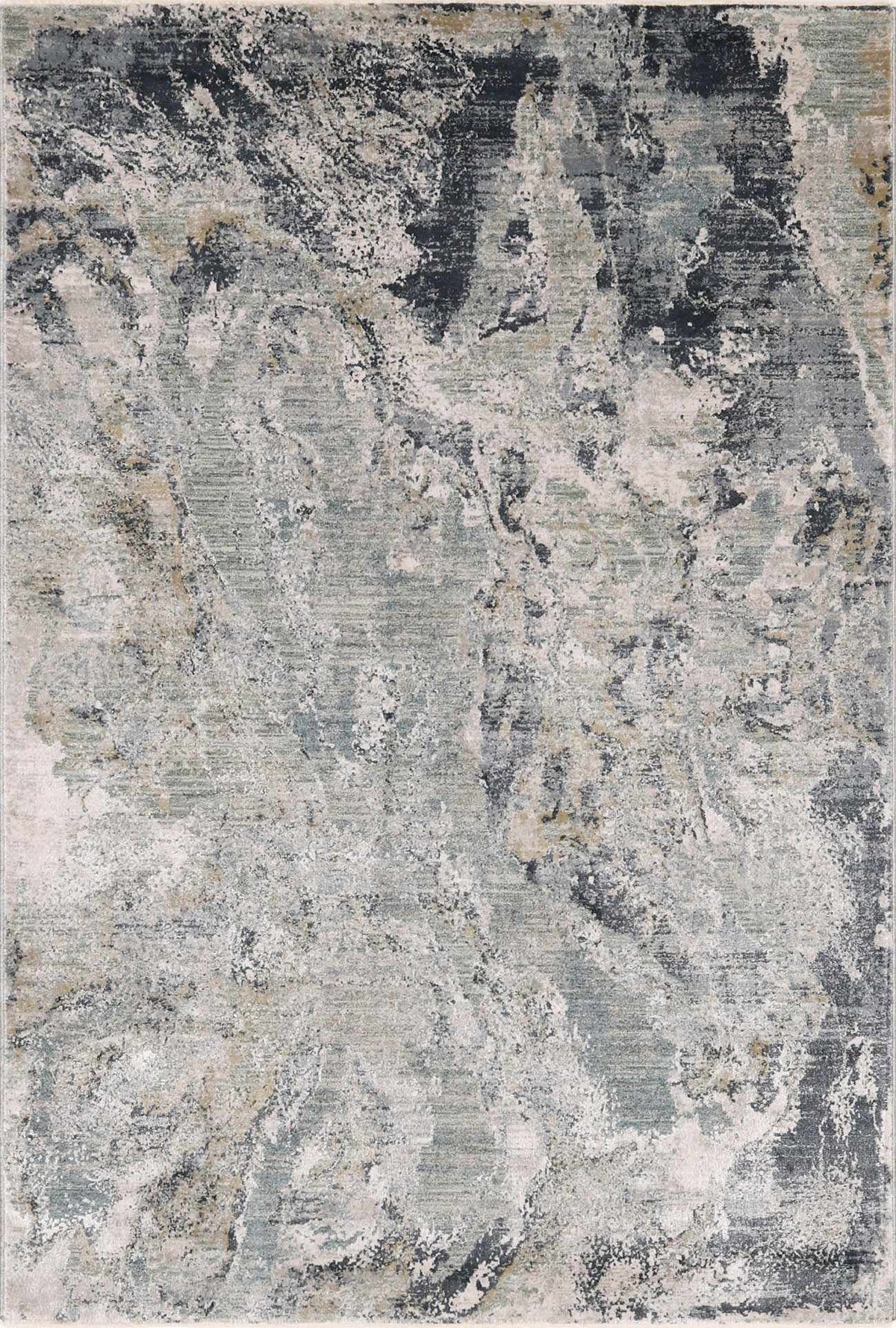 Maddington Gray Marble Thick Luxe Rug