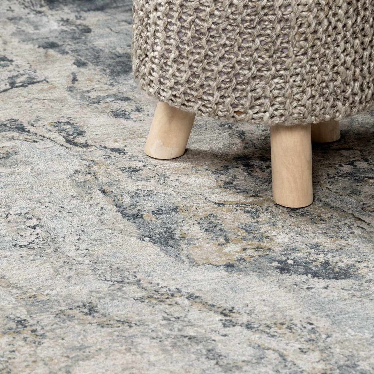 Maddington Gray Marble Thick Luxe Rug, photo 11 of 15