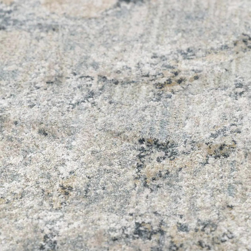 Maddington Gray Marble Thick Luxe Rug by Boutique Rugs