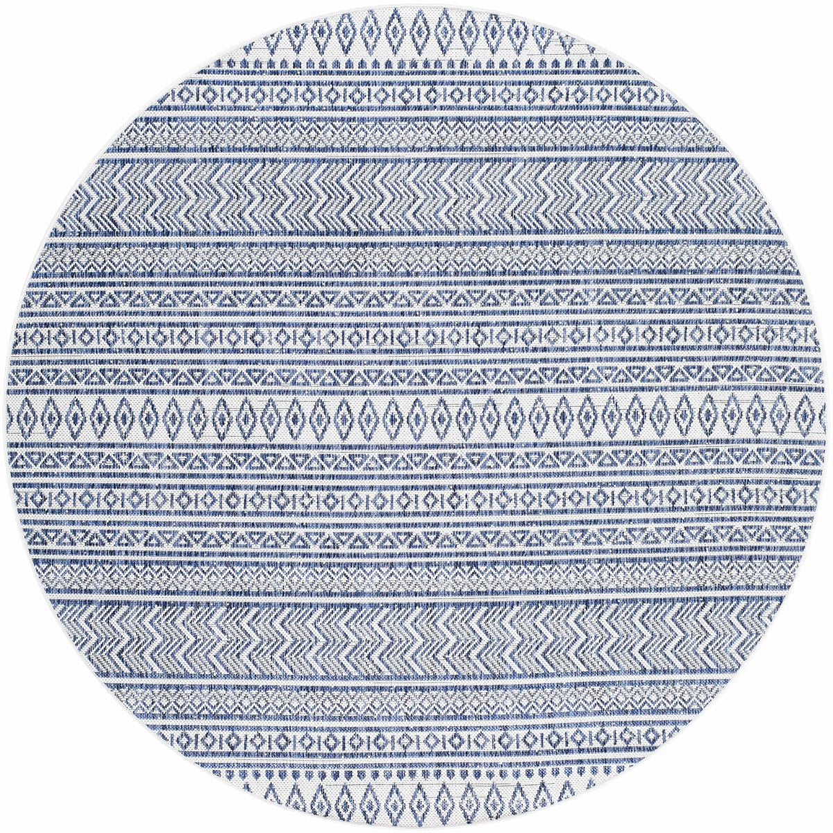Madras Light Blue Green All Over Performance Outdoor Area Rug, photo 16 of 26