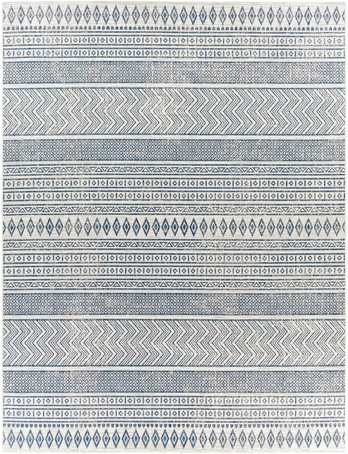 Madras Light Blue Green All Over Performance Outdoor Area Rug, photo 13 of 26