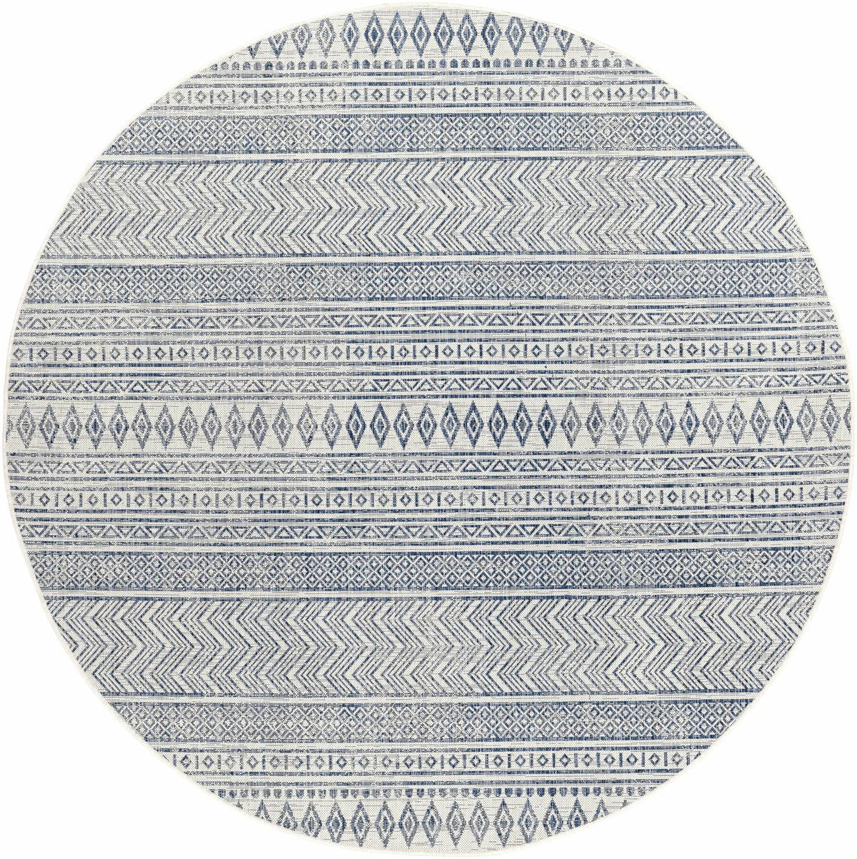Madras Light Blue Green All Over Performance Outdoor Area Rug, photo 3 of 26