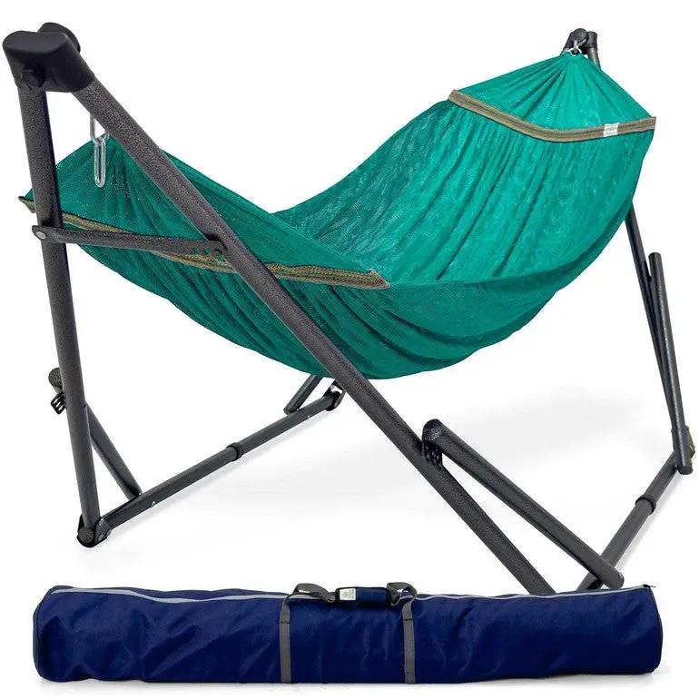 Tranquillo Original Collapsible Hammock with Stand for Ultimate Relaxation by Megsu