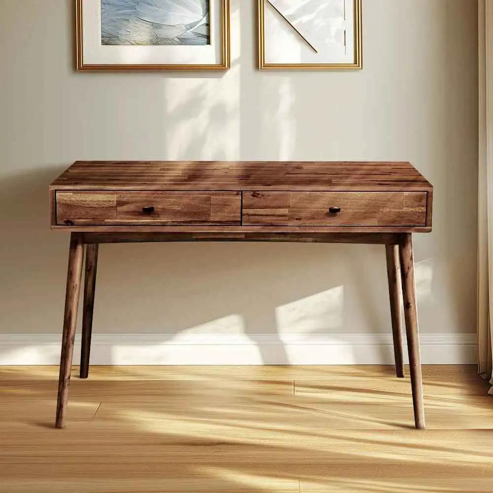 Lagom 48 Inches Solid Wood Desk by Megsu