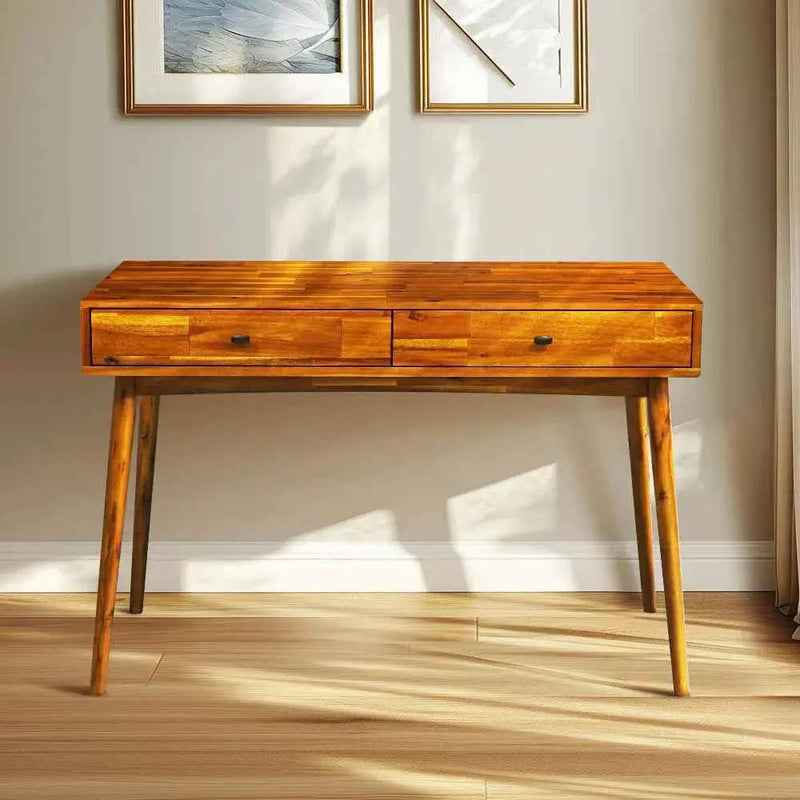 Lagom 48 Inches Solid Wood Desk by Megsu