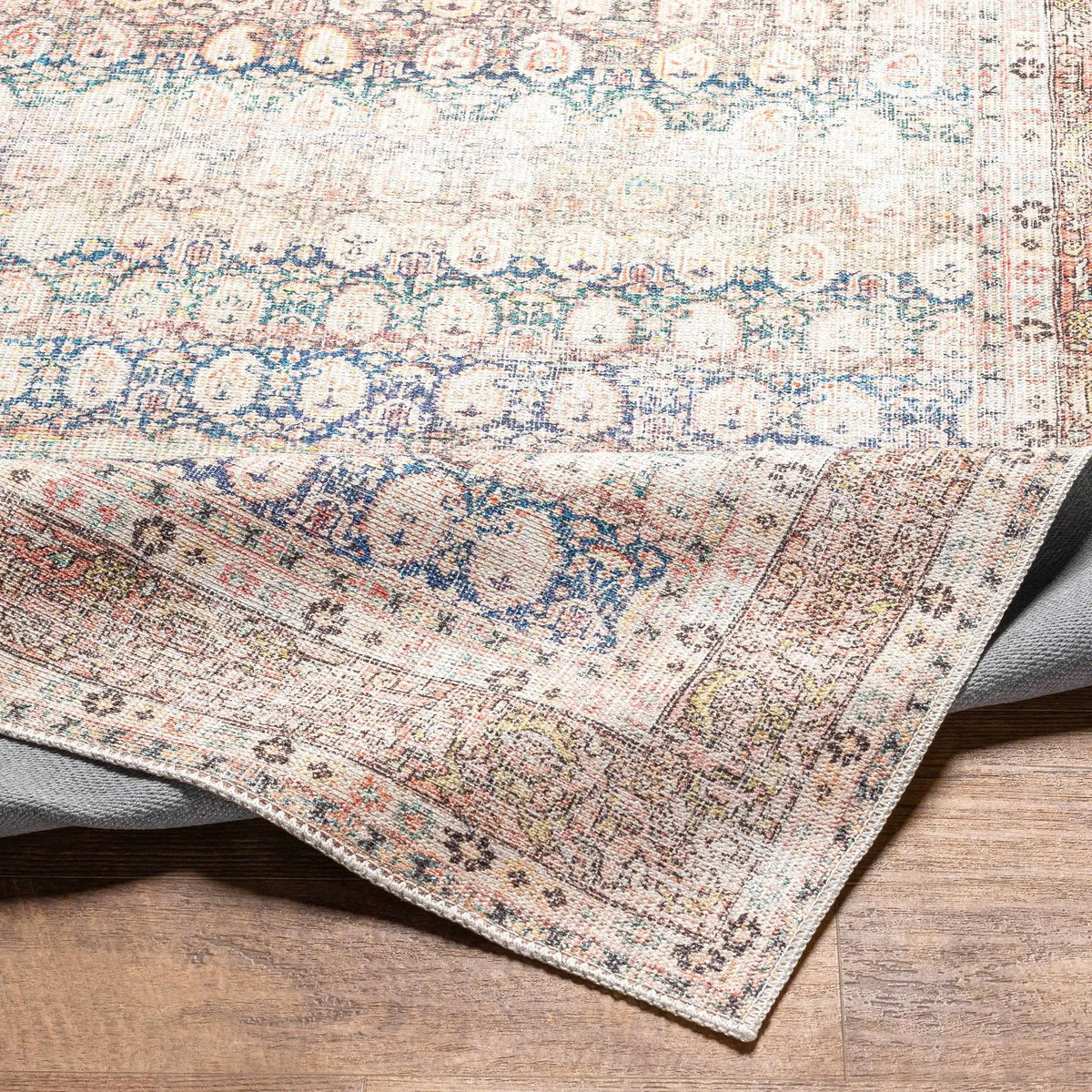 Maligaya Distressed Washable Rug - Clearance, photo 8 of 19