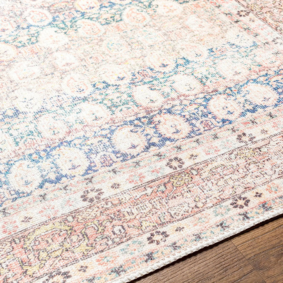 Maligaya Distressed Washable Rug - Clearance, photo 14 of 19