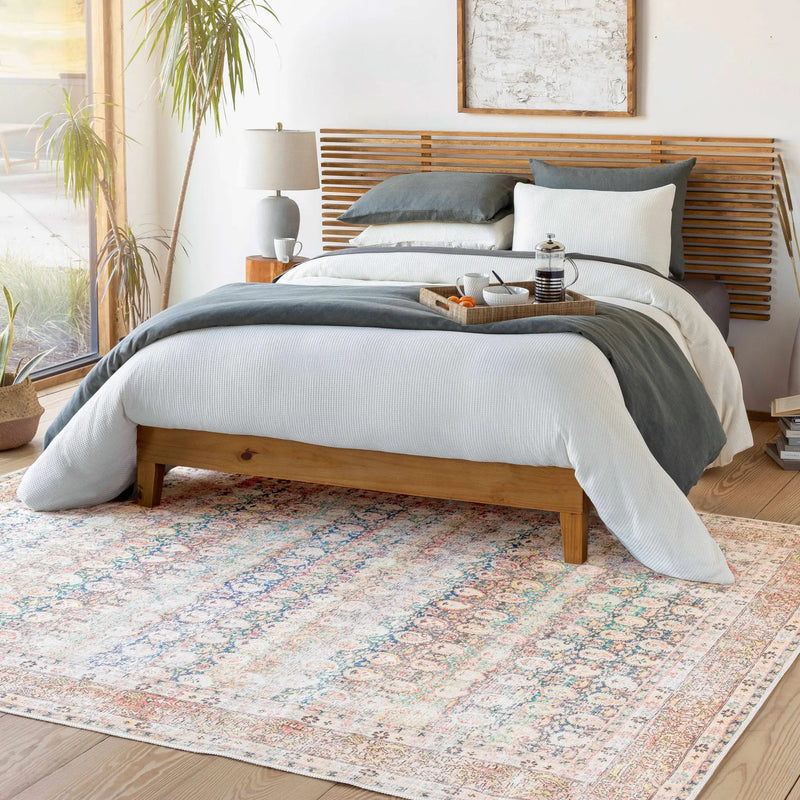 Maligaya Distressed Washable Rug - Clearance by Boutique Rugs