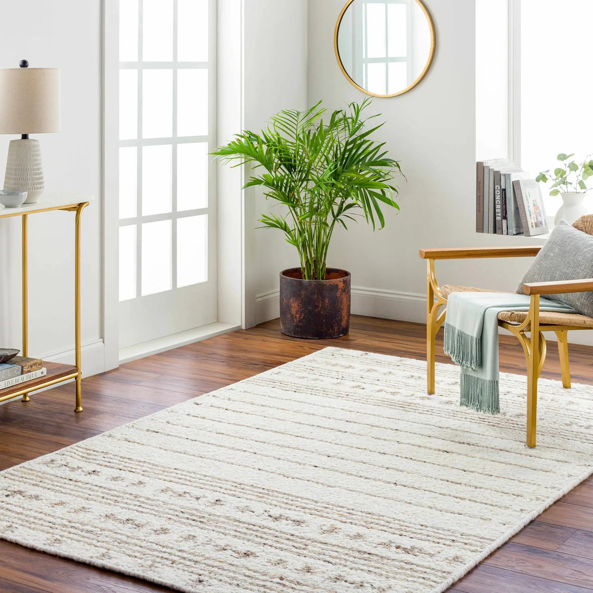 Matawan Premium Wool Rug - Clearance, installed in a room 2