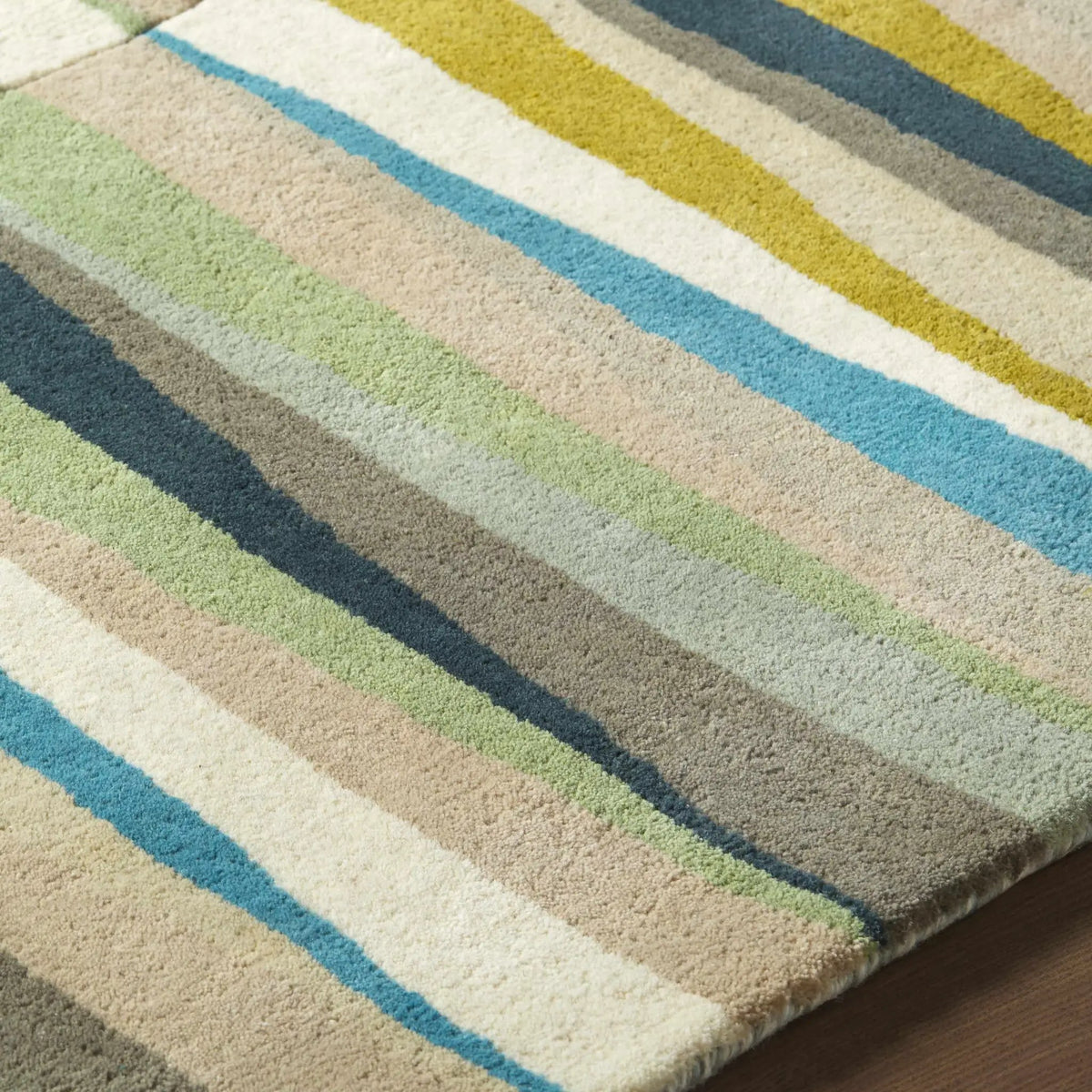 Mathiston Geometric Triangles Wool Rug, photo 11 of 11