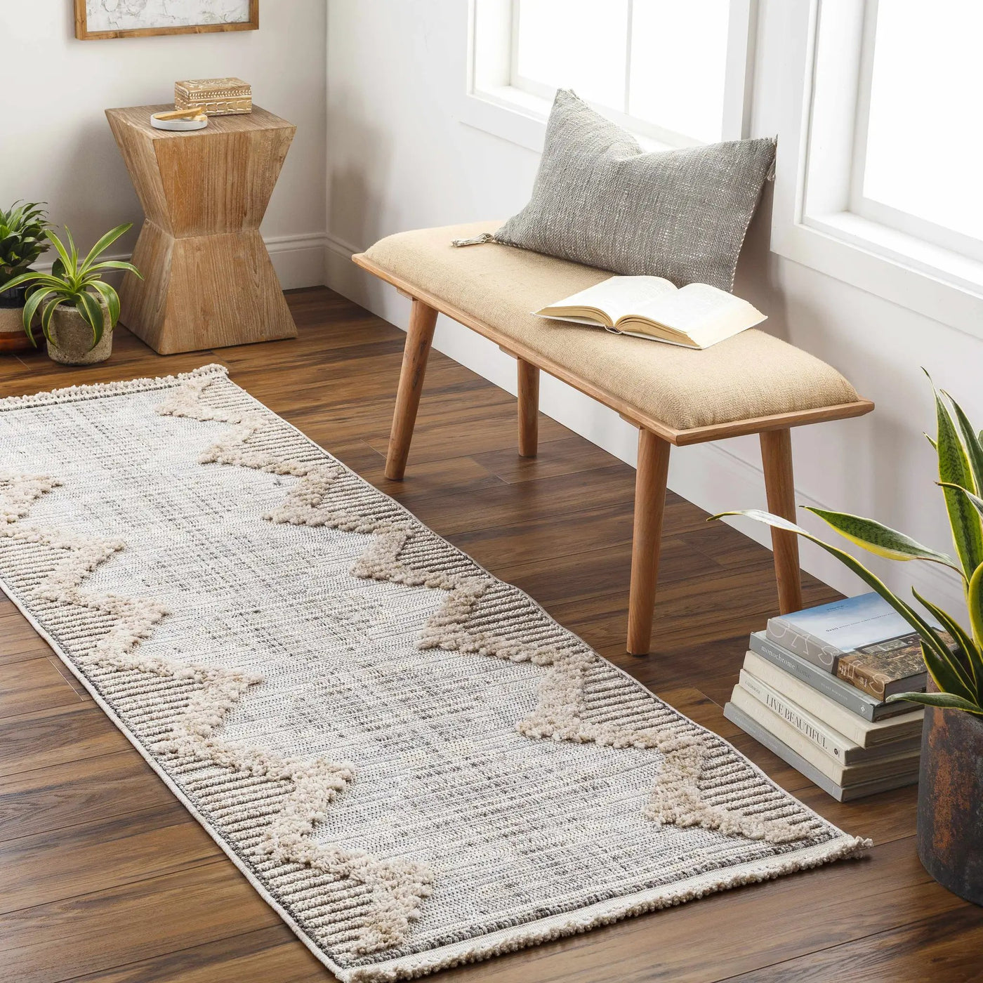 Maulawin High-Low Rustic Rug by Boutique Rugs