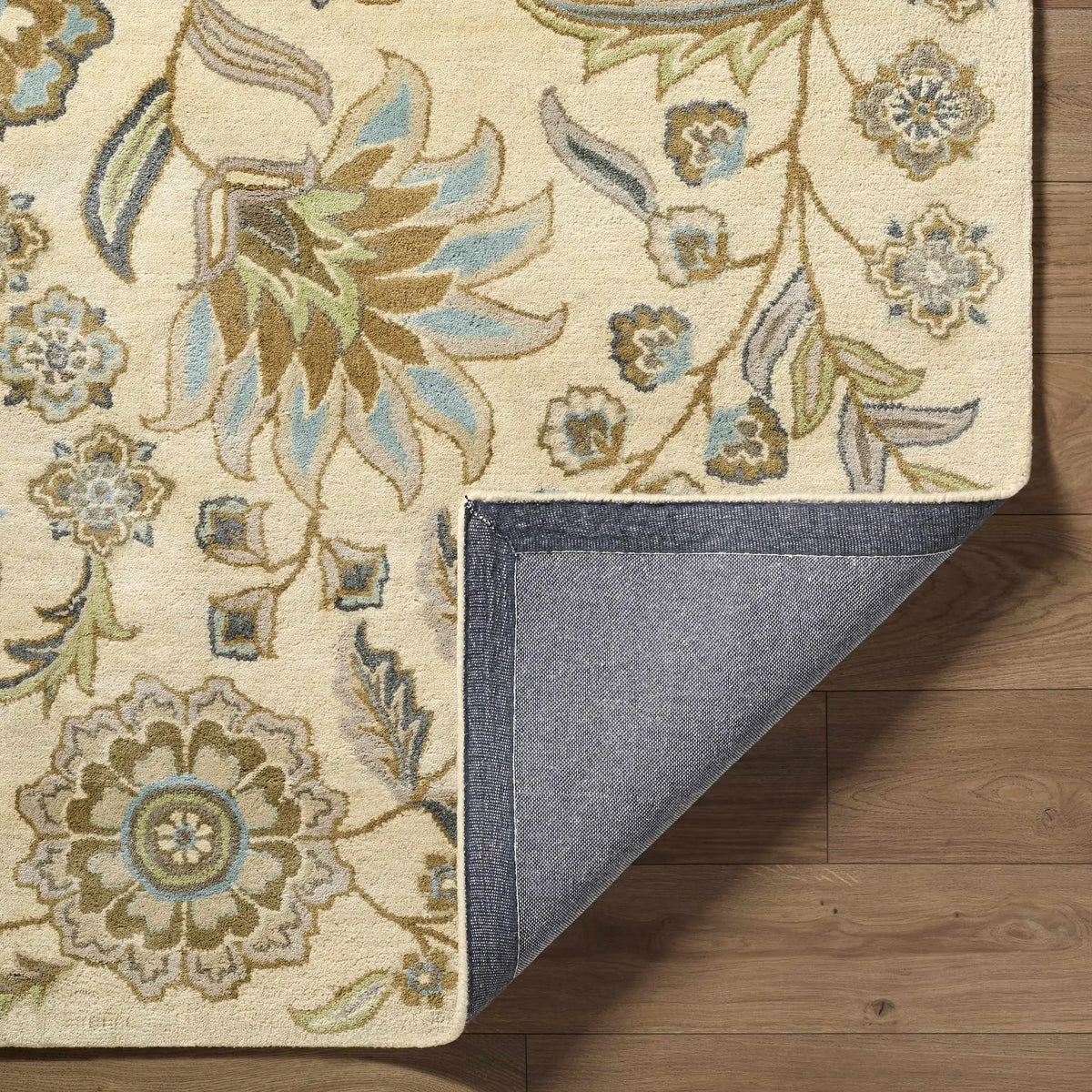 Mack Floral Wool Area Carpet, photo 7 of 22